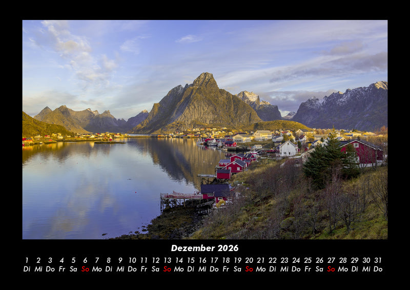 Bergige Welten Fotokalender 2026 - 12