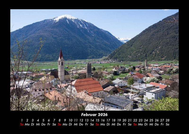 Bergige Welten Fotokalender 2026 - 2