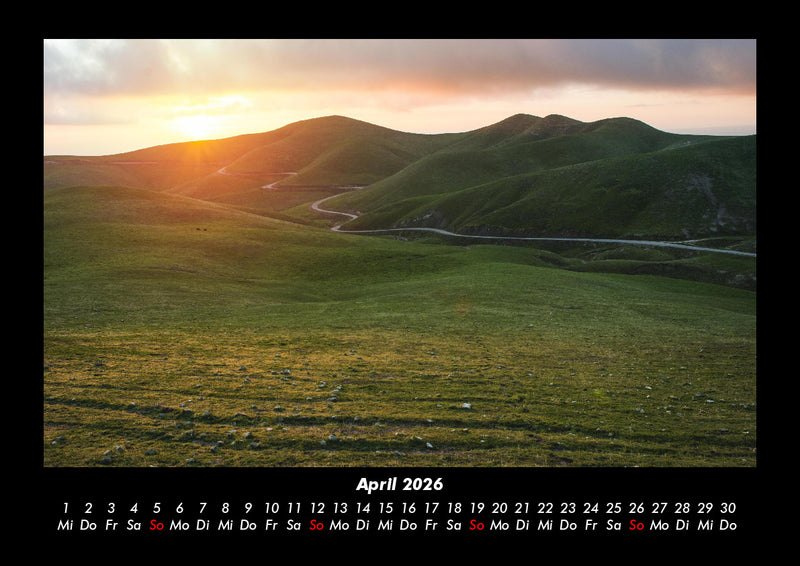 Bergige Welten Fotokalender 2026 - 4