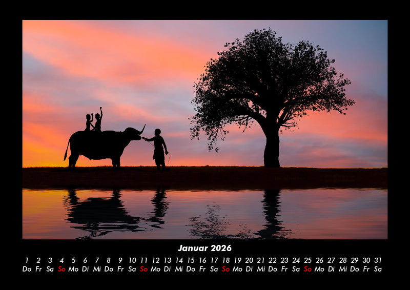 Sonnenuntergänge Fotokalender 2026 - 1