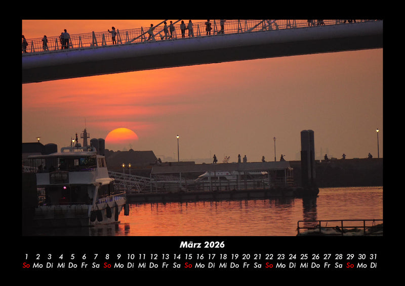Sonnenuntergänge Fotokalender 2026 - 3