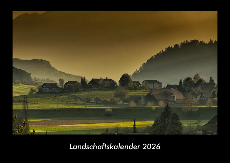 Landschaftskalender Fotokalender 2026 - Hauptbild
