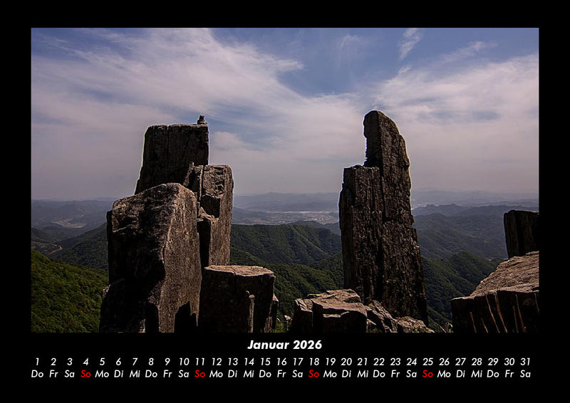 Landschaftskalender Fotokalender 2026 - 1
