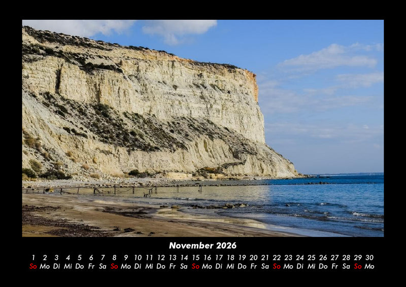 Meereslandschaft Fotokalender 2026 - 11