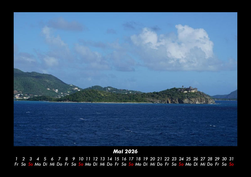 Meereslandschaft Fotokalender 2026 - 5