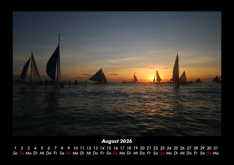 Meereslandschaft Fotokalender 2026 - 8