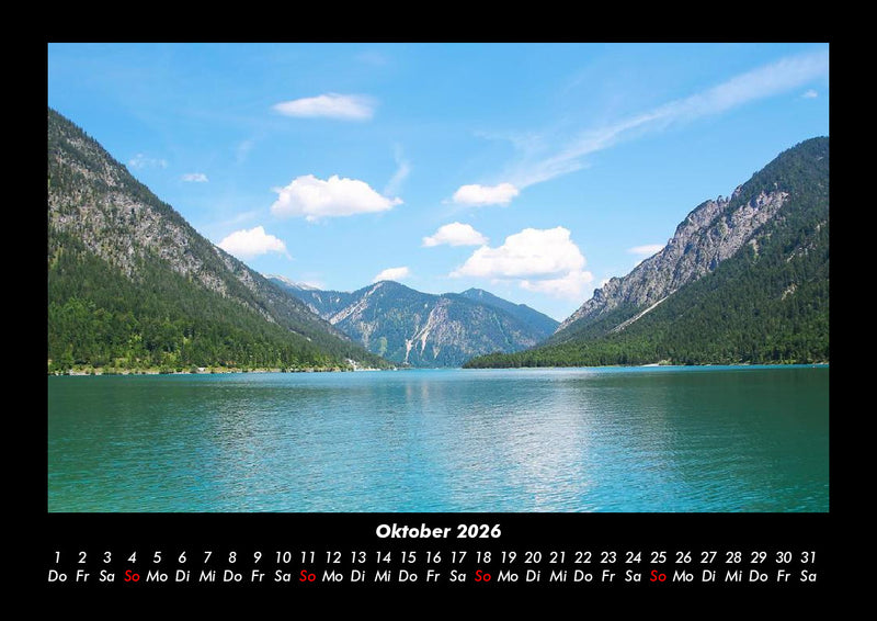 Berglandschaften Fotokalender 2026 - 10