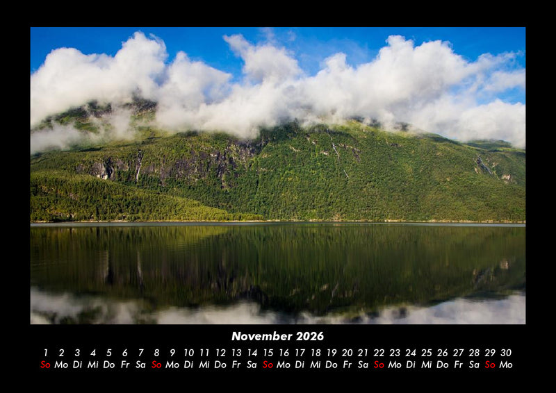 Berglandschaften Fotokalender 2026 - 11