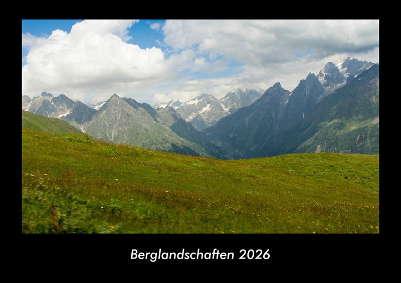 Berglandschaften Fotokalender 2026 - Hauptbild