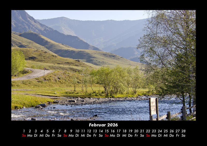 Berglandschaften Fotokalender 2026 - 2