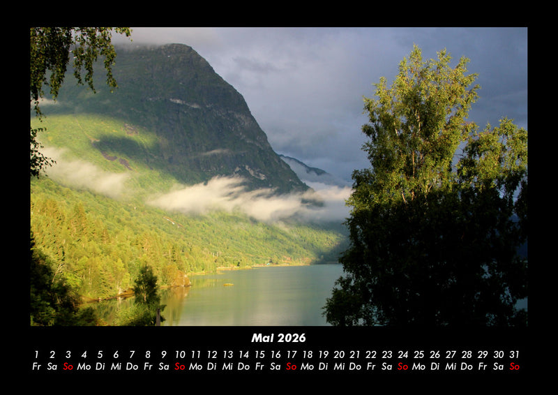 Berglandschaften Fotokalender 2026 - 5