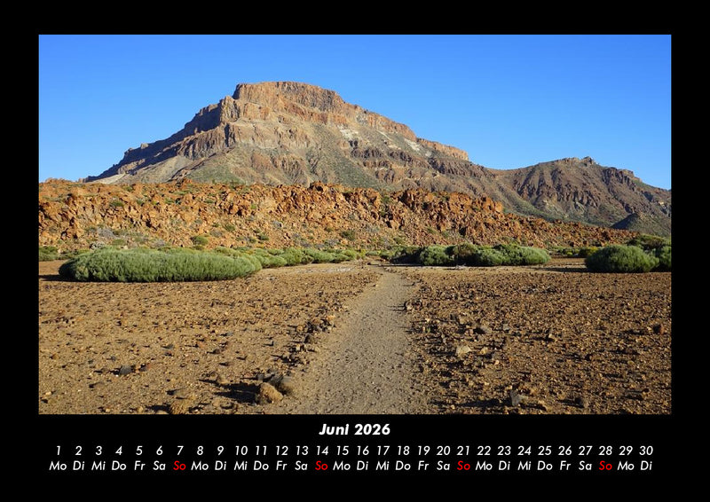Berglandschaften Fotokalender 2026 - 6