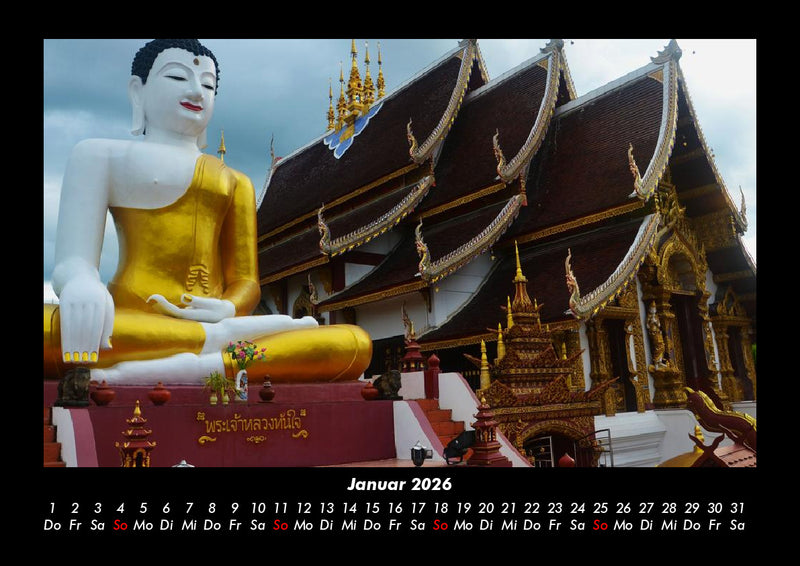Tempel  Fotokalender 2026 - 1