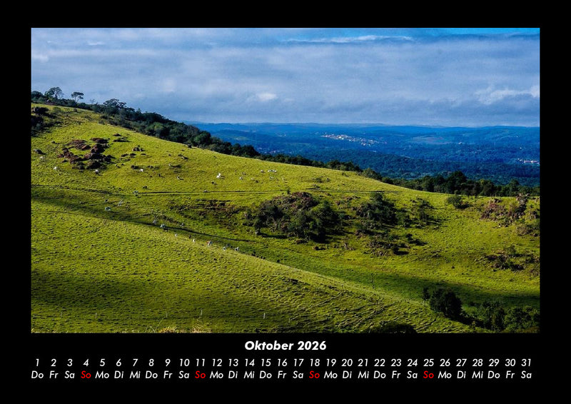 Naturlandschaften Fotokalender 2026 - 10