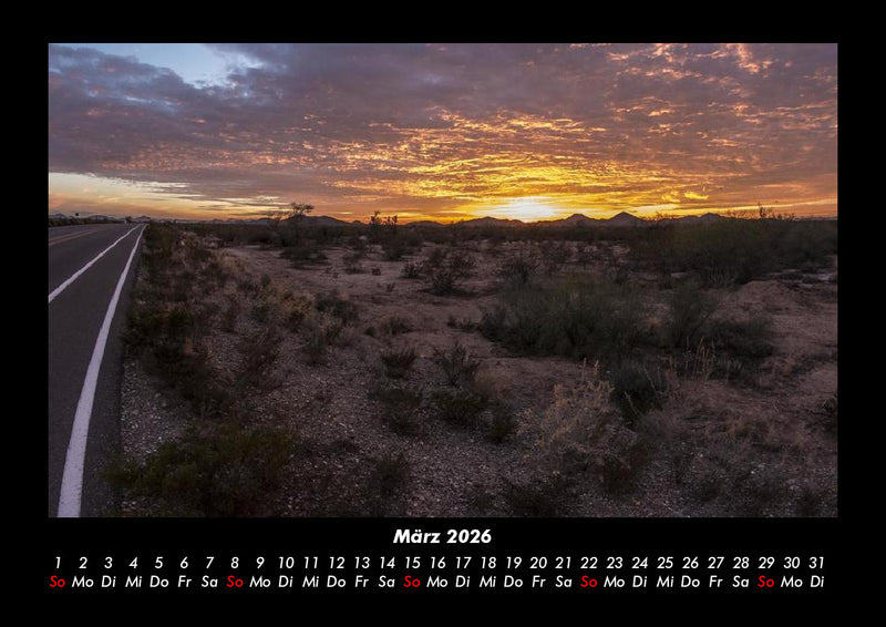 Naturlandschaften Fotokalender 2026 - 3