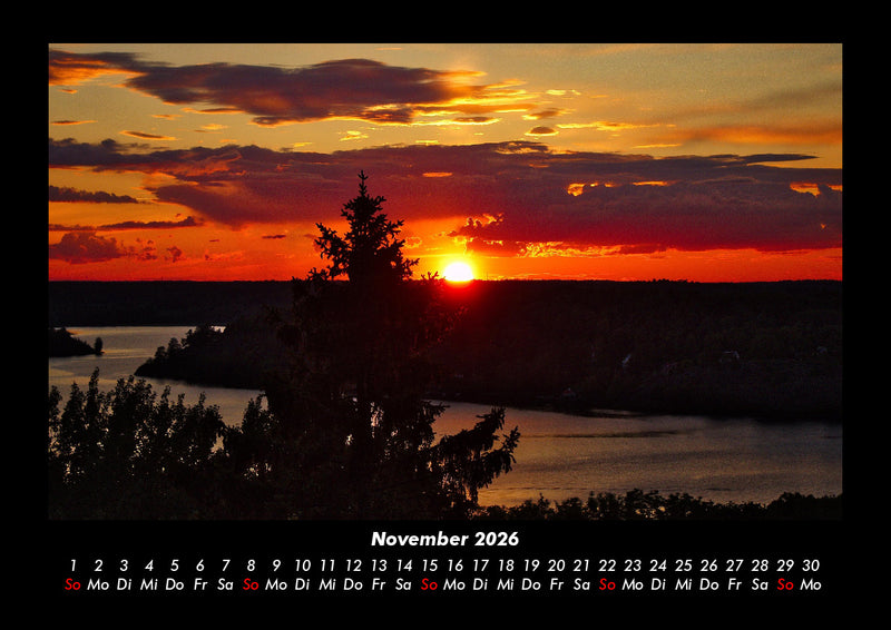 Naturlandschaften Fotokalender 2026 - 11