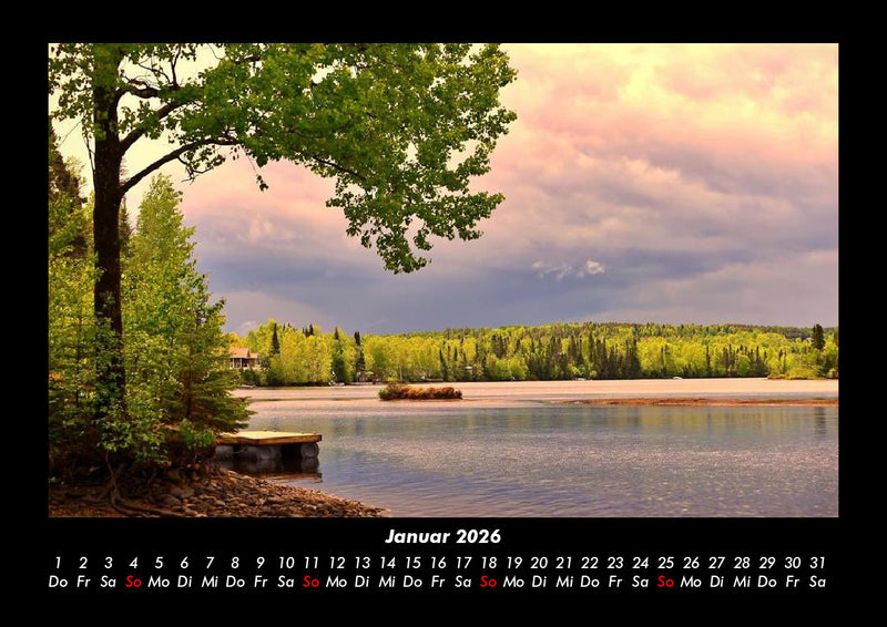 Naturlandschaften Fotokalender 2026 - 1