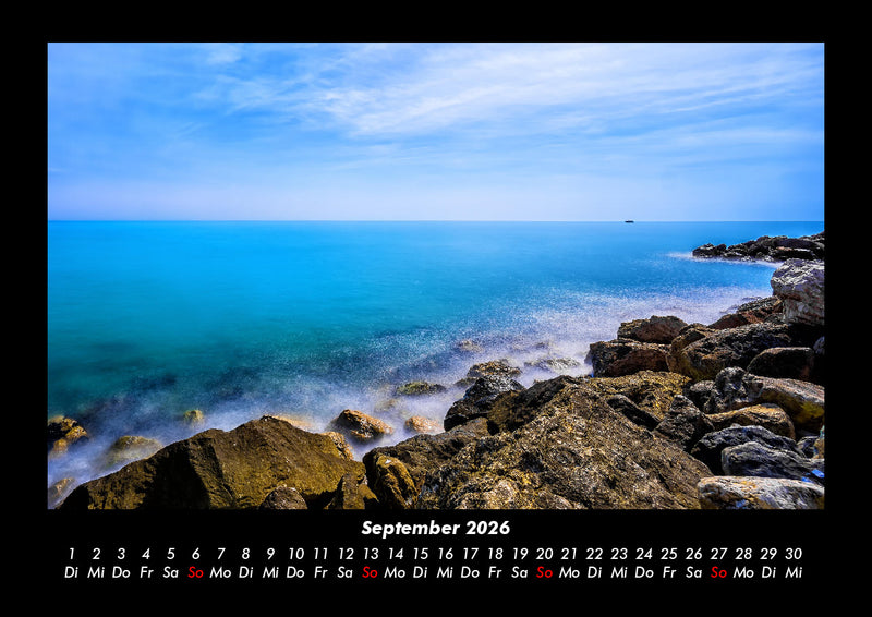 Meereslandschaften Fotokalender 2026 - 9