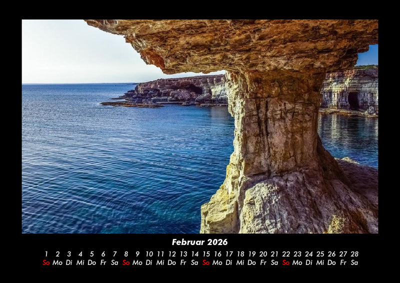 Meereslandschaften Fotokalender 2026 - 2