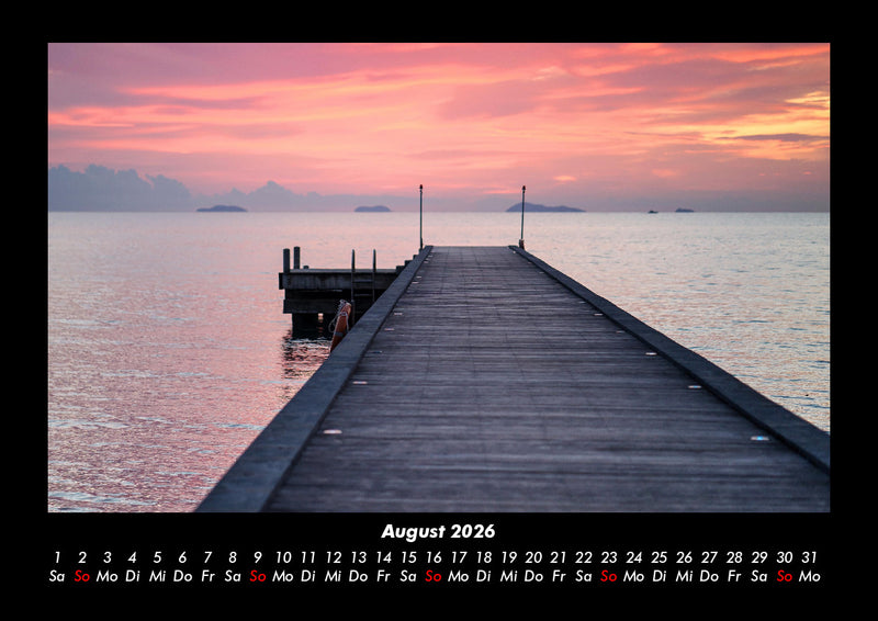 Meereslandschaften Fotokalender 2026 - 8
