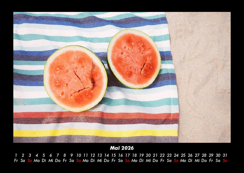 Obstkalender Fotokalender 2026 - 5