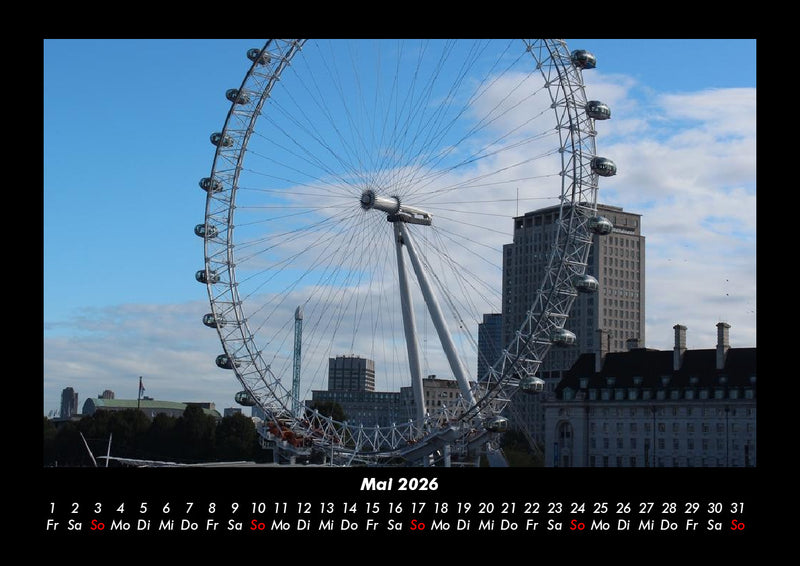 London - Impressionen Fotokalender 2026 - 5