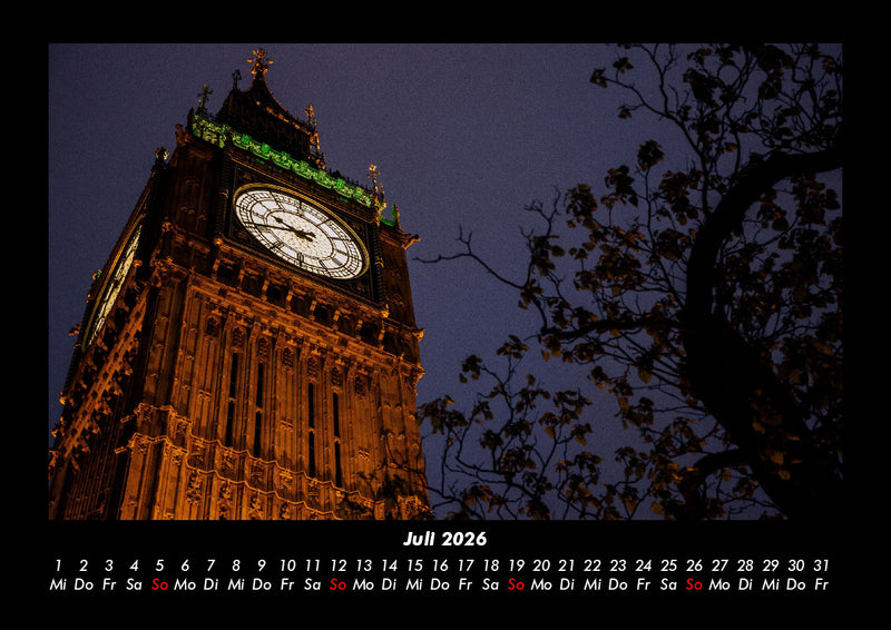 London - Impressionen Fotokalender 2026 - 7