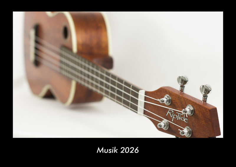 Musik Fotokalender 2026 - Hauptbild