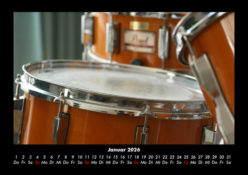 Musik Fotokalender 2026 - 1