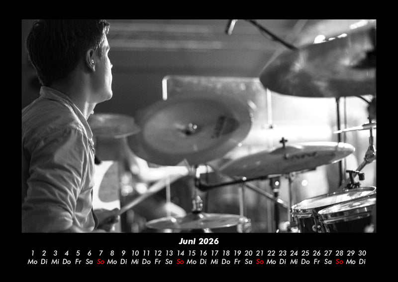 Musik Fotokalender 2026 - 6