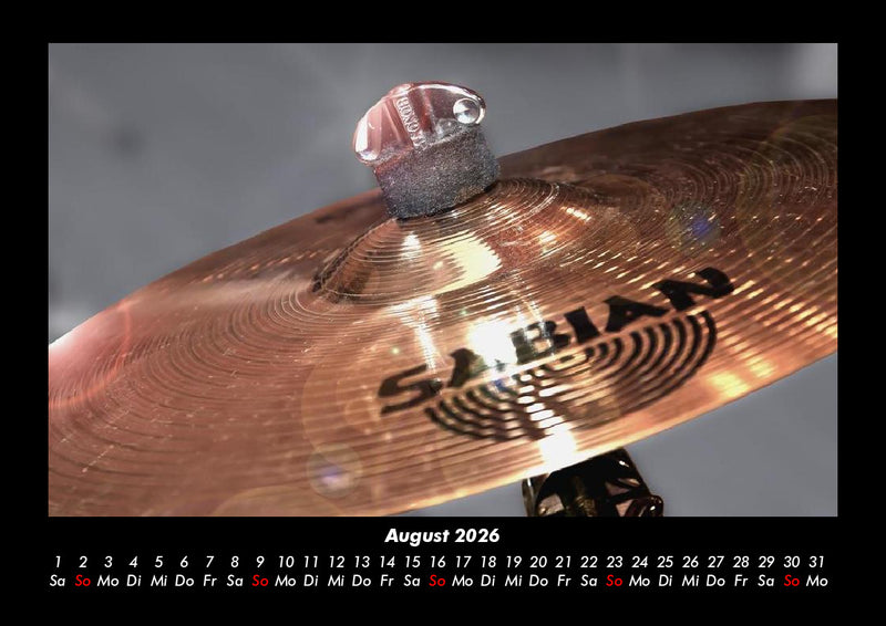Musik Fotokalender 2026 - 8