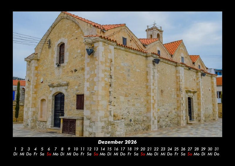 Architektur Fotokalender 2026 - 12