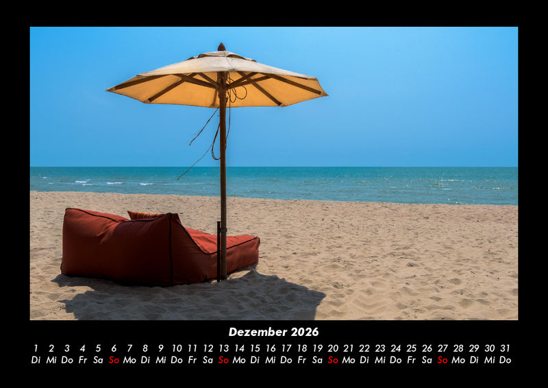 Urlaubsgefühle Fotokalender 2026 - 12