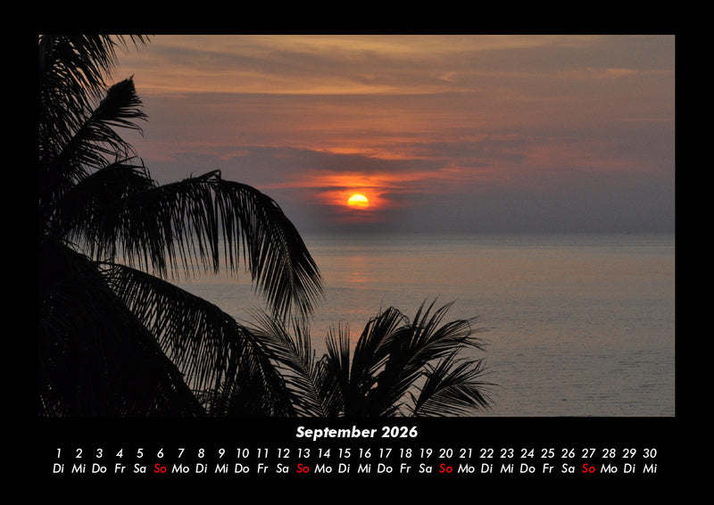 Palmentraum Fotokalender 2026 - 9