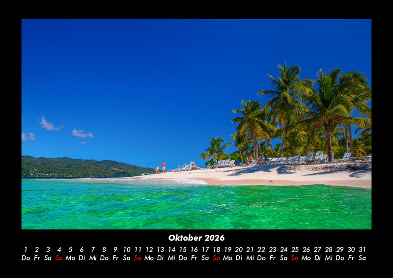 Palmentraum Fotokalender 2026 - 10