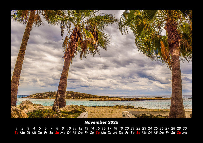 Palmentraum Fotokalender 2026 - 11