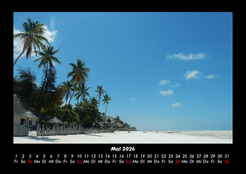 Palmentraum Fotokalender 2026 - 5