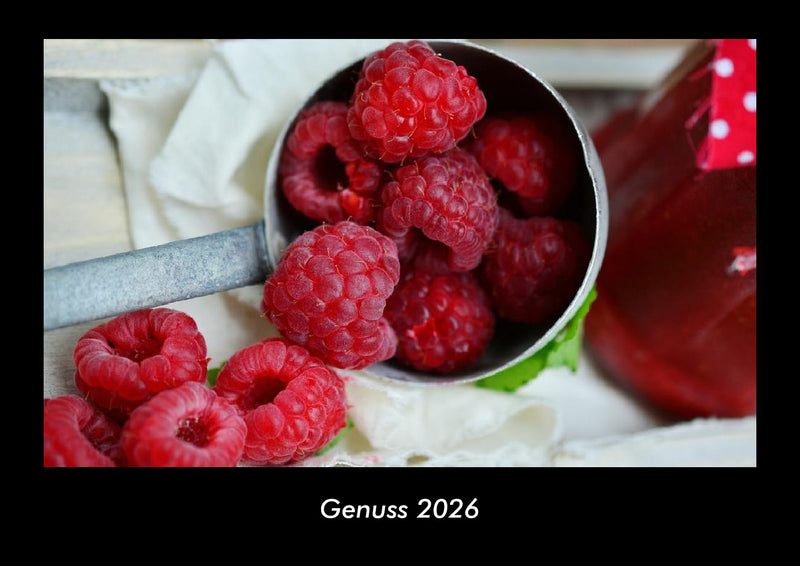 Genuss Fotokalender 2026 - Hauptbild