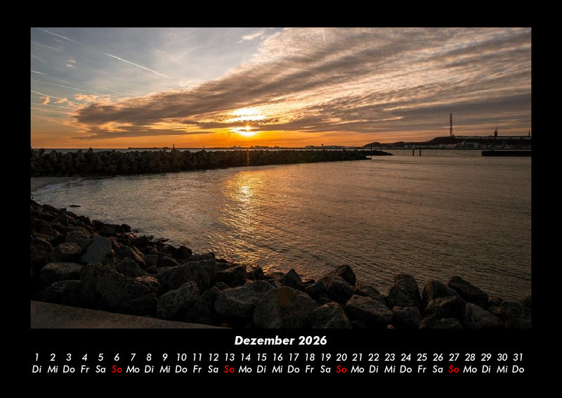 Strände der Welt Fotokalender 2026 - 12