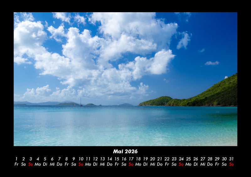 Strände der Welt Fotokalender 2026 - 5