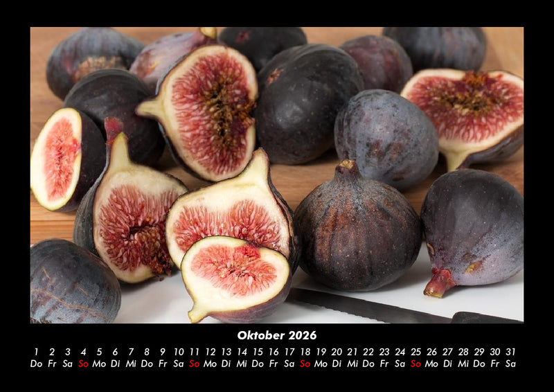 Obstkalender Fotokalender 2026 - 10