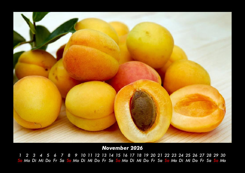 Obstkalender Fotokalender 2026 - 11