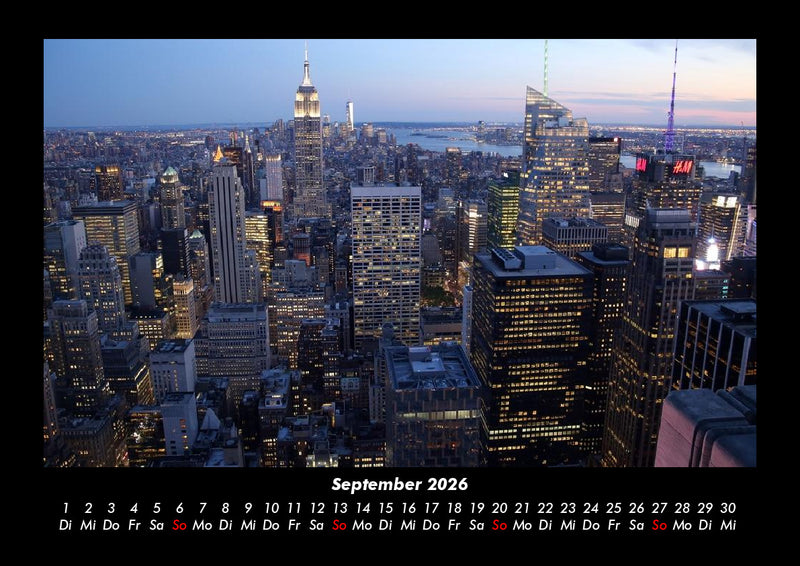 New York Fotokalender 2026 - 9