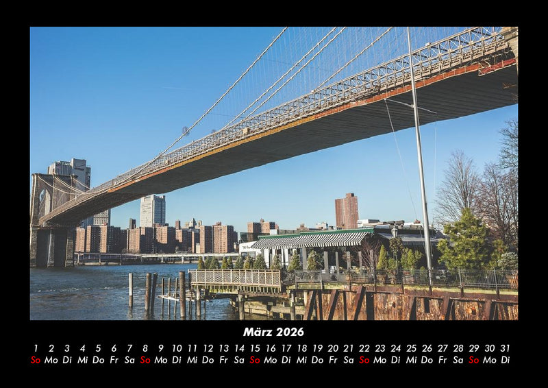 New York Fotokalender 2026 - 3