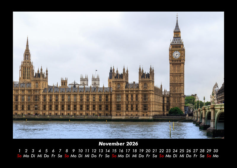 London - Impressionen Fotokalender 2026 - 11