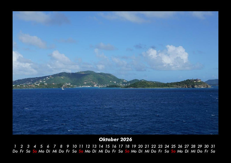 Meereslandschaften Fotokalender 2026 - 10