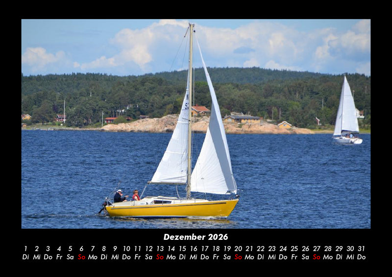 Meereslandschaften Fotokalender 2026 - 12