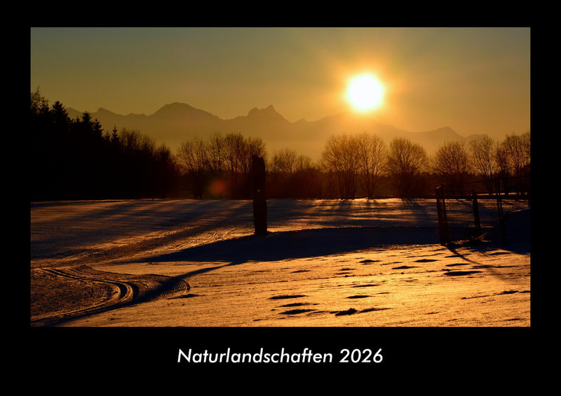 Naturlandschaften Fotokalender 2026 - Hauptbild
