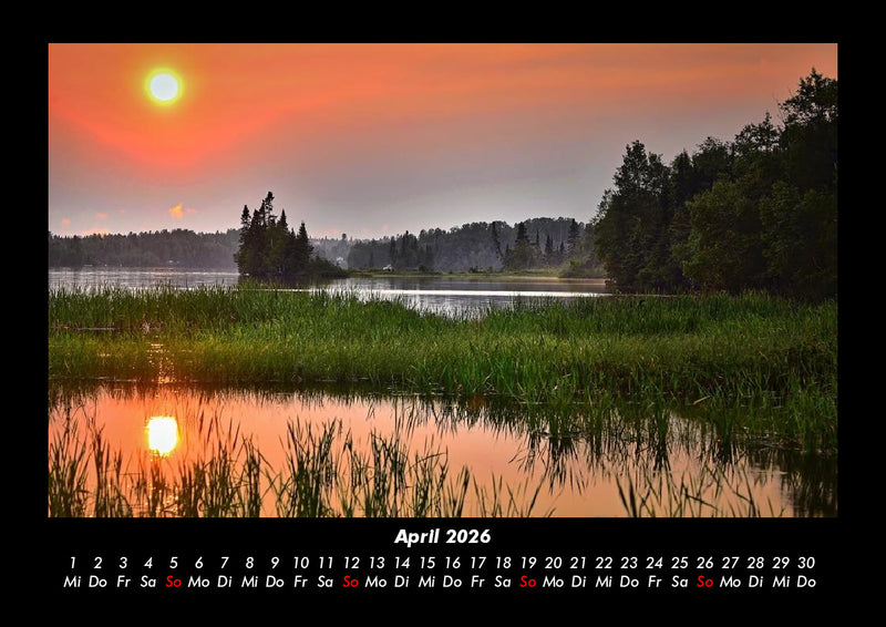 Naturlandschaften Fotokalender 2026 - 4