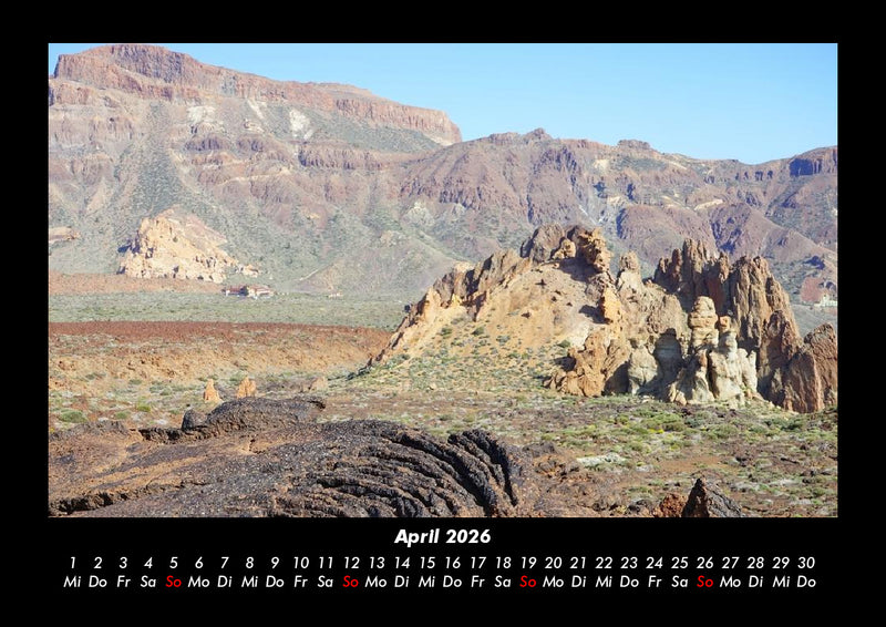 Berglandschaften Fotokalender 2026 - 4